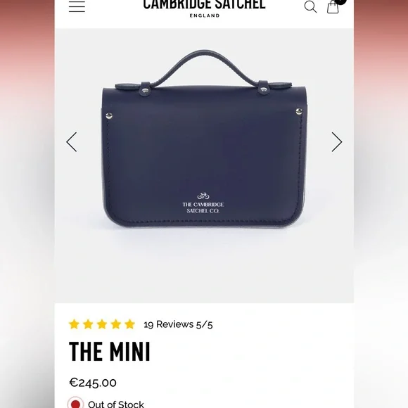 The Cambridge Satchel Co. Crossbody The‎ Tiny- New with tags - Picture 10 of 16